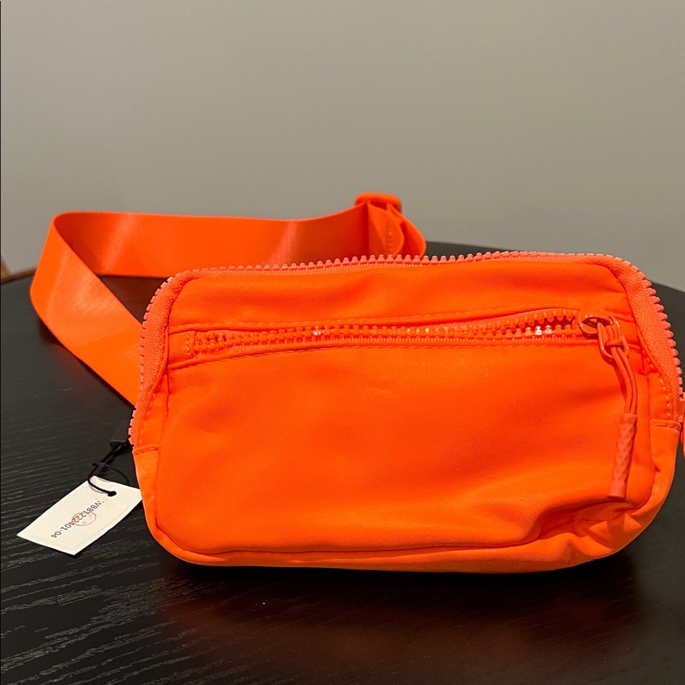 Bright Orange Belt Bag